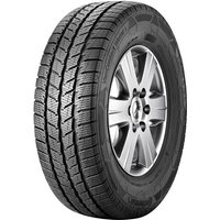Continental VanContact Winter tire, 205/75 R16C, black tread with detailed grooves and sidewall patterns.