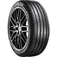 Cooper Zeon CS8 tire, 205/55 R16 91V, black with asymmetric tread pattern and white sidewall lettering.