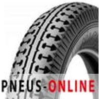 Black Michelin "Double Rivet" tire with distinctive tread pattern and sidewall branding.