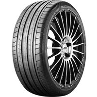 Dunlop SP Sport Maxx GT tire, 265/35 R20, black with rim protection, sleek tread pattern, and reinforced sidewalls.