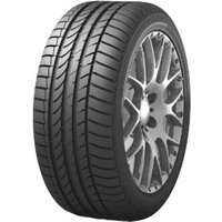 Dunlop SP Sport Maxx TT RunFlat tire, 225/45 R17, black with rim protection, grooved tread pattern.