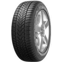 Dunlop SP Winter Sport 4D RunFlat tire, 205/45 R17, black tread, rim protection, runflat design, visible branding.