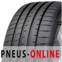 Goodyear Eagle F1 Asymmetric 3 FP tire with asymmetric tread pattern and wide grooves for enhanced grip.
