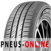 Kumho Ecowing ES31 tire with black sidewall, radial grooves, and eco-friendly design.