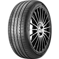 Falken AZENIS FK510A tire, 215/55 R17 94V, black with sleek tread pattern and shiny alloy wheel.