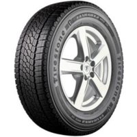 Firestone Vanhawk 2 Winter Evo tire, black tread, silver alloy wheel, size 225/65 R16C, 8PR Enliten/EV.