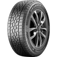 General Grabber Cross A/S tire, 245/45 R19, black tread with kerbing rib, bold sidewall lettering, alloy wheel visible.