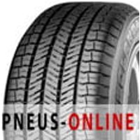 Yokohama Geolandar G91AV tire with black tread pattern and sidewall, designed for Nissan vehicles.