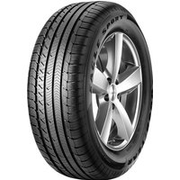 Goodyear Eagle Sport All-Season tire, 255/60 R18 size, black with detailed tread pattern and sidewall branding.