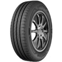 Goodyear EfficientGrip Compact 2 tire, black rubber with tread pattern, size 165/60 R14 75H, sleek design.