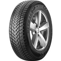 Goodyear UltraGrip+ SUV tire, 255/60 R18, black tread with rim protection, bold sidewall lettering.