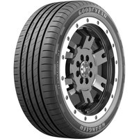 Goodyear Wrangler Territory HT tire, black with detailed tread pattern, size 275/45 R21 110V XL.
