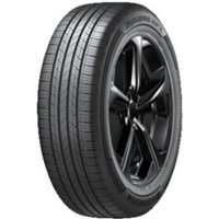 Hankook Dynapro HPX tire, 235/55 R18, black with four grooves, sleek tread pattern, sidewall branding.