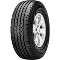 Hankook Dynapro HT RH12 tire, black with symmetrical tread pattern, size LT245/70 R17, mounted on a silver rim.
