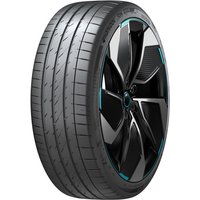Hankook iON evo R tire, 225/40 R18, black with sleek tread pattern, rim protection, and subtle sidewall branding.