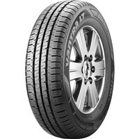 Hankook Vantra LT RA18 tire, 215/70 R15C, black with detailed tread pattern and sidewall branding.