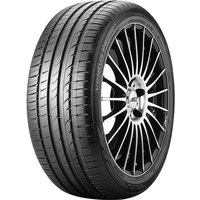 Hankook Ventus Prime 2 K115 tire, 225/45 R17, black tread, rim protection, sleek grooves, mounted on alloy wheel.
