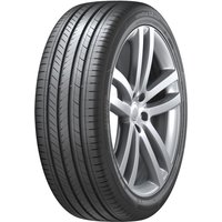 Hankook Ventus S2 AS X RH17 tire, 245/45 R20, sleek black tread, rim protection, silver alloy wheel.