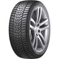 Hankook Winter i*cept evo3 W330 tire, 255/50 R21 size, deep tread pattern, rim protection, black sidewall.