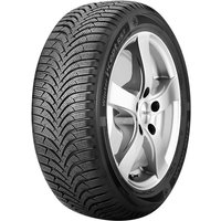Hankook Winter i*cept RS 2 tire, 195/50 R15, black tread with rim protection, silver alloy wheel design.