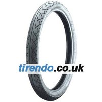 Heidenau K65 motorcycle tire, black rubber with grooved tread pattern, suitable for 150/80B16 rear and front wheels.