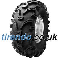 Black Kenda K299 tire, size 24x8.00-12, with rugged tread pattern and visible sidewall branding.