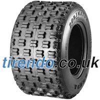 Kenda K300 rear tire, 20x11.00-9, black with knobby tread pattern, sidewall branding visible.