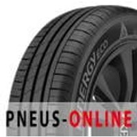 Black Hankook Kinergy Eco XL tire with detailed tread pattern and white sidewall lettering.