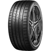 Kumho Ecsta PS91 tire, 305/30 ZR20, black with rim protection ridge, sporty tread design, and reinforced sidewalls.