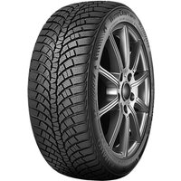 Kumho WinterCraft WP71 tire, 215/50 R17 95V XL, black with rim protection ridge, detailed tread pattern.