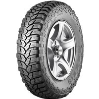 Maxxis M8060 Trepador tire, 205/70 R15C, rugged tread pattern, black rubber, mounted on a silver alloy wheel.