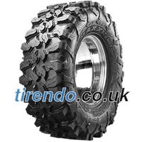 Maxxis ML1 Carnivore tire, 30x10.00-14, rugged tread pattern, black rubber, suitable for front or rear wheel use.