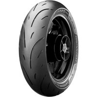 Black Maxxis Supermaxx Sport motorcycle tyre with deep grooves, size 180/55 ZR17, rear fitment.