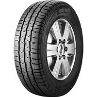 Michelin Agilis Alpin tire, 205/75 R16C, black tread with detailed grooves, mounted on a silver alloy wheel.