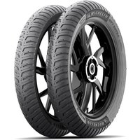 Michelin City Extra motorcycle tyre, 120/80 16, black tread, sidewall branding, suitable for front or rear use.