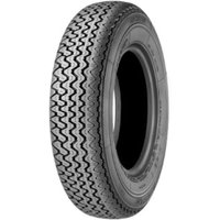 Michelin Collection XAS tire, black with a classic zigzag tread pattern, size 165 14 84H.