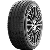 Michelin Primacy 5 tire, 215/50 R18 92V, black with rim protection ridge, detailed tread pattern.