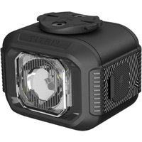 Black Moon Titan Mini bike light, 700 lumens, USB-C rechargeable, compact square design with clear lens and mounting bracket.