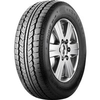Nankang Snow SL-6 tire, 205/65 R16C, black with detailed tread pattern and silver rim.