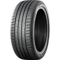 Nankang Sportnex AS-3 tire, 235/60 R18, black with rim protection, four wide grooves, and detailed tread pattern.