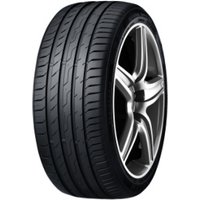 Black Nexen N Fera Sport SUV tire, 235/55 ZR18, with sleek tread pattern and silver alloy wheel.