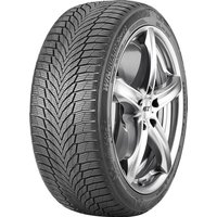 Nexen Winguard Sport 2 tire, 215/40 R17, black tread with V-shaped grooves, silver alloy wheel rim.