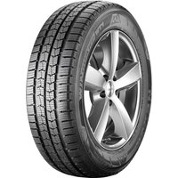 Nexen Winguard WT1 tire, black with detailed tread pattern, size 195/70 R15C, silver rim with five spokes.