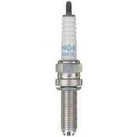 NGK LMAR9E-J 6884 spark plug with copper core, ribbed white insulator, and threaded metal shell.