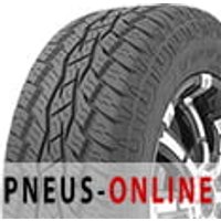 Toyo Open Country A/T Plus tire with rugged tread pattern and black sidewall, designed for all-terrain performance.