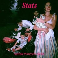 "Vinyl record 'Other People's Lives' by Vinyl Castle, cover shows family with stroller, pink text on dark background"