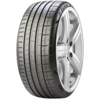 Pirelli P Zero PZ4 SC tire, 285/40 R20, black tread, silver rim, Seal Inside, rim protection, sporty design.
