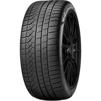 Pirelli P Zero Winter tire, 275/40 R19, black with detailed tread pattern and rim protection feature.