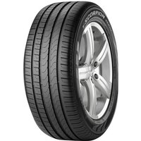 Pirelli Scorpion Verde SUV tyre with black tread and sidewall, size 235/50/19 99V, featuring detailed grooves.