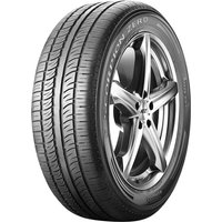 Pirelli Scorpion Zero Asimmetrico tire, black tread with asymmetric pattern, 255/50 ZR19 size, rim protection feature.